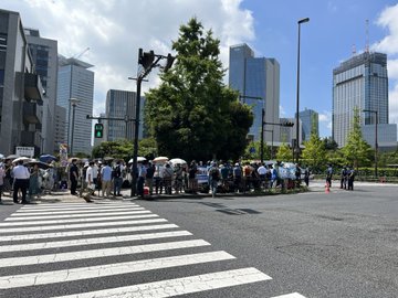 主催者発表では250人もの市民が、福島などからも駆けつけました。